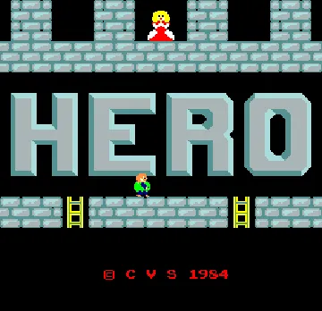 Hero screen shot title